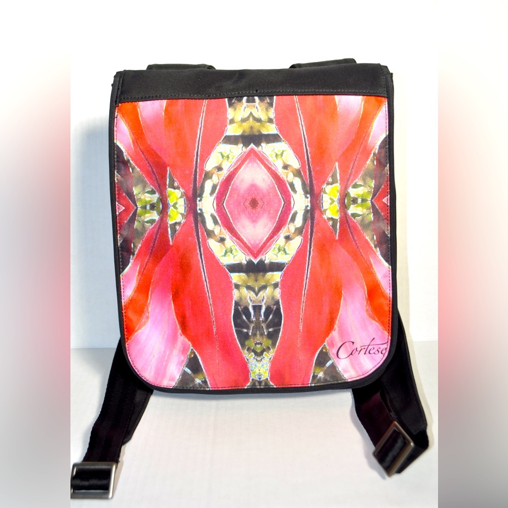 EUC Cortese Designs Artwork Backpack Purse